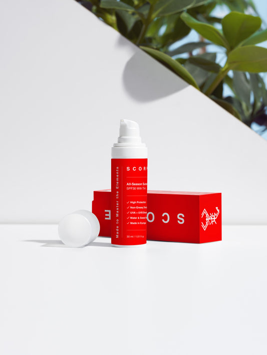 Sunscreen SPF30, with tint